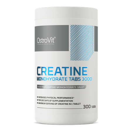 OstroVit Monohydrat Kreatyny 3000 mg 300 tabletek