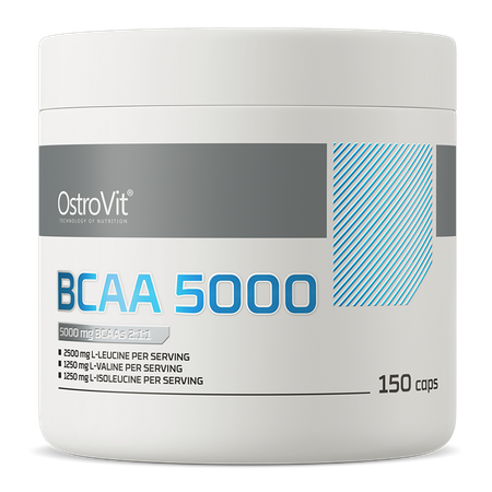 OstroVit BCAA 5000 mg 150 kapsułek